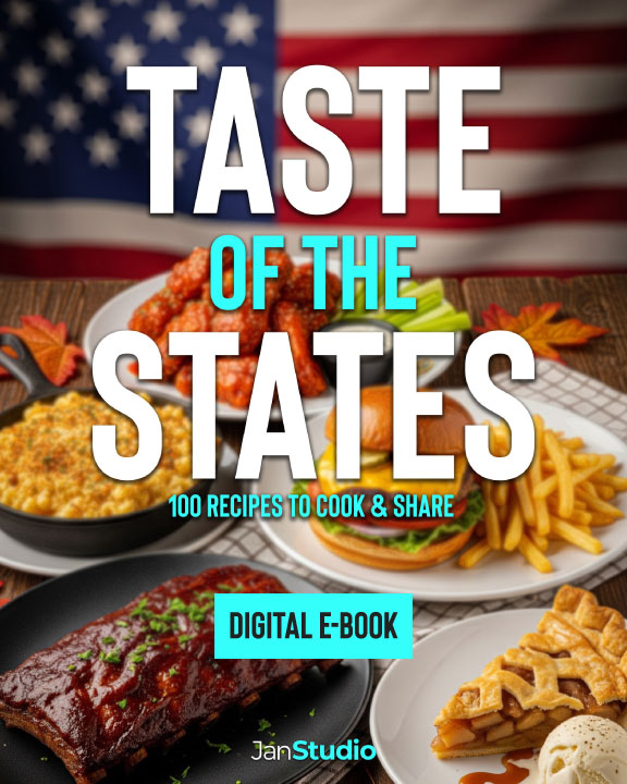 Taste of the States (e-book) Libro de cocina digital
